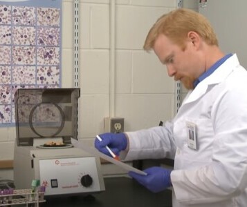 Клиника лечения наркозависимости в Зеленогорске Врач в кабинете клиники